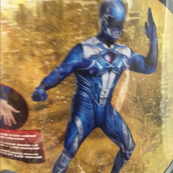 Blue Power Rangers Costume - Picture 6 of 8